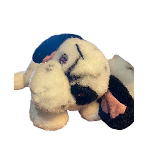Vintage 101 Dalmatians Plush Disney Mattel 1991? Pongo and Lucky Set Dalmatians - Picture 5 of 13